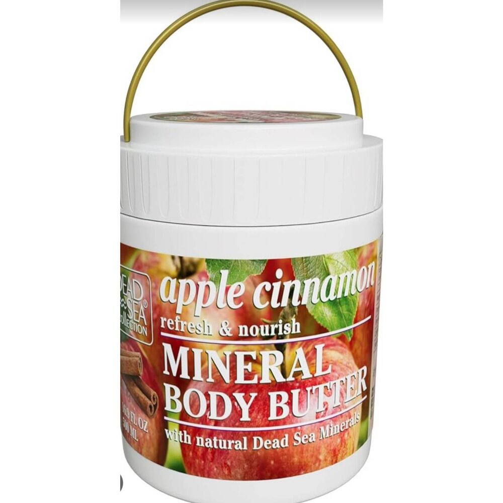 Dead Sea Collection Refresh & Nourish 16.9 Oz Apple Cinnamon Mineral Body Butter